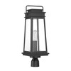 Savoy House Boone 1 - Light Post Light in  Matte Black - 3 of 4