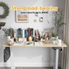 NicBex Standing Writing Desk Adjustable Height Sit Stand Home Office Desk with Splice Board for Living Room, Office - 2 of 4