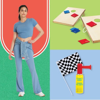 Give it your all with a ﻿backyard pentathlon.