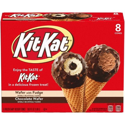Kit-Kat Ice Cream Cone - 8ct/36.8 fl oz