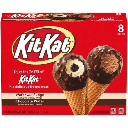 is er piramide speer Kit-kat Ice Cream Cone - 8ct/36.8 Fl Oz : Target