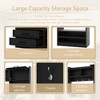 PAGED Freestanding Coat Racks with Bench and Shoe Storage,Hall Tree with 7 Hooks and Drawer and Cabinet,Entryway Furniture for Hanging Clothes - 4 of 4