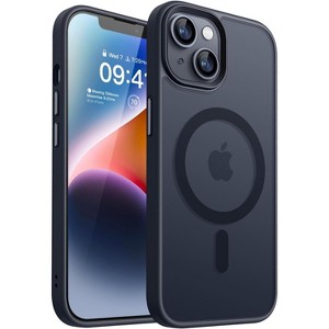 Entronix [Magnetic] Case Compatible with iPhone 13 - Translucent Frosted Matte - 1 of 4