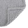 KWPZQEB Chunky Knit Blanket Throw, Soft Plush Blanket 50x60'', Handmade Thick Cable Knit Crochet Blanket, Rope Knot Throw Blanket for Couch - 4 of 4