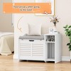 Litter Box Enclosure with Top Opening with Cushion - 4 of 4