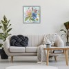 Stupell Industries Stylish Pop Flowers Black Framed Giclee Art - 2 of 4