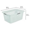 Sterilite Laundry Basket, Plastic Hamper with Handles - 4 of 4