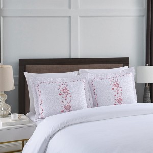 Marcielo 2 Pack Embroidery Pillow Shams Throw Pillow Cover - 1 of 4