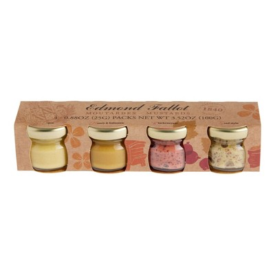 Edmond Fallot Mini Assorted Mustard Jars .88 oz.