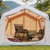 ORRD  Hot Tent with Stove Jack | 8m² Inflatable Camping Tent | 5 Min Setup for 4-6 Person, 4 Season Glamping - 2 of 4
