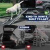 Panther Armor Portable Folding Dog Ramp for Porch and Car Steps for Small and Large Dogs up to 240lbs, Outdoor Pet Ramps for Stairs - 3 of 4