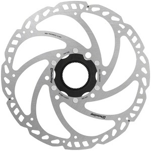 SwissStop Catalyst One Disc Rotor - 203mm, CenterLock, Silver - 1 of 1