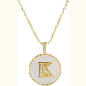 Gold Initial Necklace for Women, Personalized Letter Pendant with Gift Box for Christmas & Birthday - 1 of 4