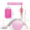 VEVOR Air Mat Tumble Track Air Spot, Round Inflatable Air Roller, Air Barrel Gymnastic Equipment with Electric Pump, Tumbling Backbend Trainer - 3 of 4