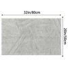 Unique Bargains Bathroom Non-Slip Geometric Soft Microfiber Washable Floor Mat - 4 of 4