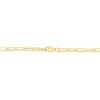 14k Gold 3.2mm Paperclip Chain Necklace - 3 of 4