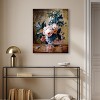 Art Remedy Jan van Huysum - A Delft Vase with Flowers Vintage Classic Roses Wall Art Unframed - 2 of 4