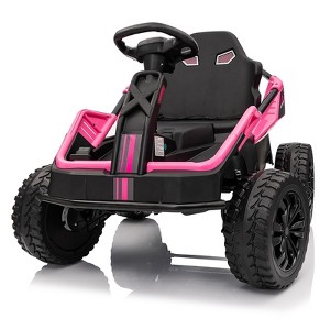 24V Ride-On Toys for Big Kids, Electric Four Wheeler, Electric Car for Kids 37-95 Months, with Parent Remote - 1 of 4