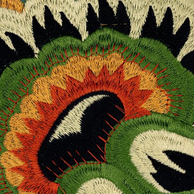 Storied Home Embroidered Pillow - Thumbnail 4