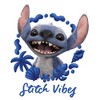 Womens Lilo & Stitch Happy Alien Vibes T Shirt - 2 of 4