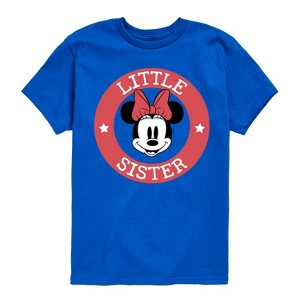 Girls' - Disney - Minnie Little Sister Short Sleeve Graphic T-Shirt - 1 of 4
