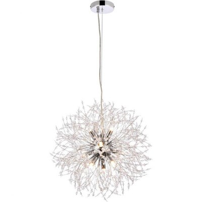 Elegant Lighting Solace 9 lights Chrome pendant