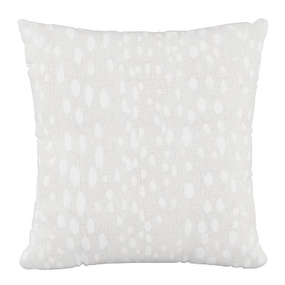 Polyester Square Pillow In Linen - Skyline Furniture