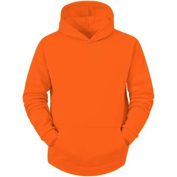 Lars Amadeus Men's Long Sleeves Solid Drawstring Pullover Hoodie Sweatshirt  With Pocket : Target