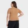 Women's Slim Fit Short Sleeve Seamless Baby T-Shirt - A New Day™ - 2 of 3