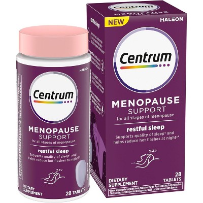 Centrum Restful Sleep Menopause Support Tablets – 28ct