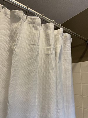 Diamond Matelesse Shower Curtain White - Threshold™ : Target