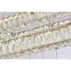 Elegant Lighting Monroe 3 - Light Pendant in  Chrome - 3 of 4