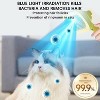 BABYYER Pet Steam Brush, Steam Brush with Release Button, for Self-Cleaning Pet Spray Hair Removal Comb of All Long Haired and Short Haired pets - 2 of 4