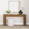Plank+Beam Grand Console table, 66" Solid Wood Modern Sofa Table, Entryway Table for Hallway, Behind the Couch, Living Room, Foyer - 2 of 4