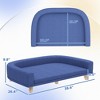 Dog Sofa Couch Bed with Washable Cushion for Large Dogs, Cats - 3 of 4