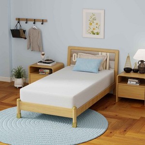 BestMassage 10 Inch Mattress Bamboo Charcoal Memory Foam Mattress Medium Firm Mattress CertiPUR-US Certified - 1 of 4