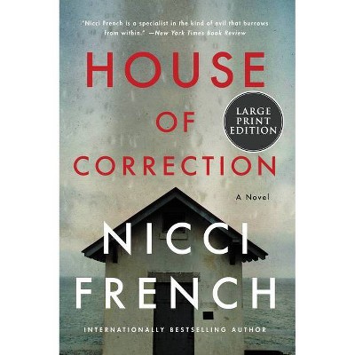 House of Correction - Large Print by  Nicci French (Paperback)