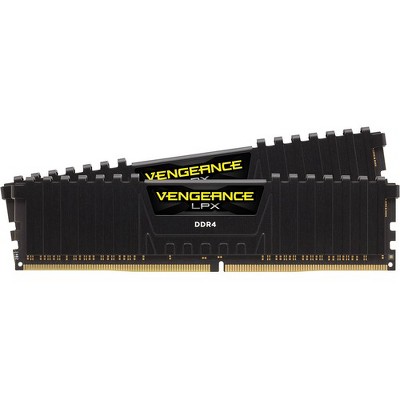 Corsair Vengeance LPX 16GB (2x8GB) DDR4 DRAM 3000MHz C15 Memory Kit - Black - 16 GB (2 x 8 GB) - DDR4-3000/PC4-24000 DDR4 SDRAM - CL15 - 1.35 V