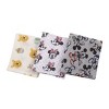 NoJo Disney Winnie The Pooh - Ivory, Yellow and Aqua Super Soft Plush Baby Blanket - 3 of 3