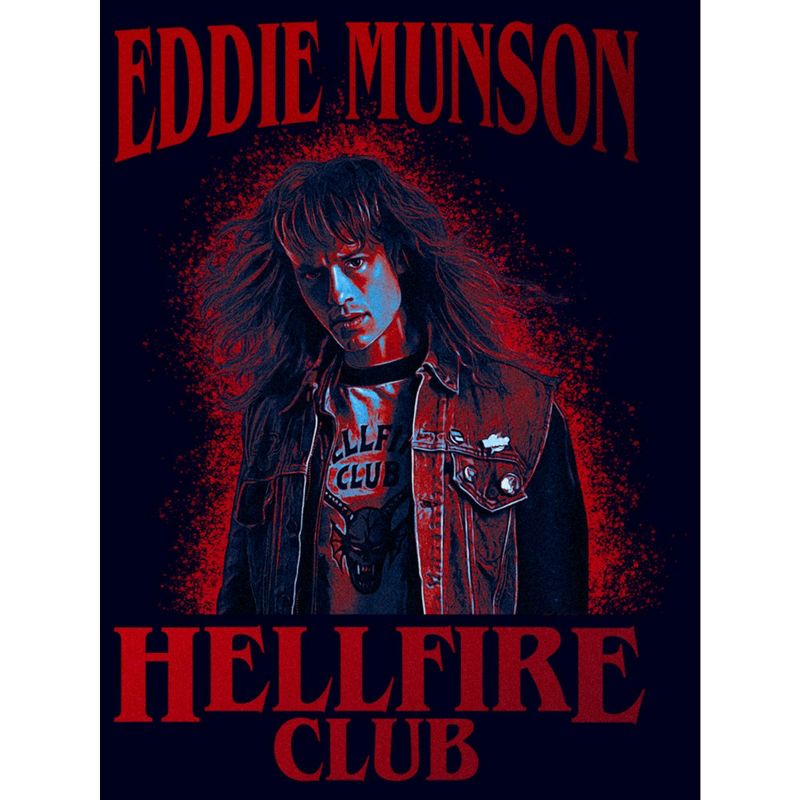 Men's Stranger Things Hellfire Club Eddie Munson T-Shirt, 2 of 6