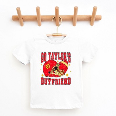 The Juniper Shop Go Taylor's Boyfriend Sparkle Toddler Short Sleeve Tee