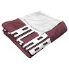 50" x 60" NCAA Alabama A&M Bulldogs Alumni Silk Touch Throw Blanket - 3 of 4