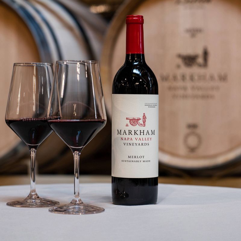 Markham Merlot Napa Valley Red Wine - 750ml Bottle, 4 of 9