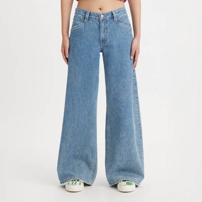 Levi's wide outlet leg jeans womens