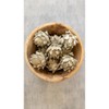 Bag of Nine Faux Artichokes – 3" Tall Natural Decorative Accents by Kalalou - 3 of 3