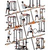 Garvee Power Cage, Power Rack with Cable Crossover System, 2000LBS Squat Rack with LAT Pull Down System for Home Gym Strength Training - 4 of 4