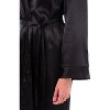 ADR Women's Lightweight Satin Robe, Long - 3 of 4