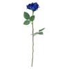 Allstate Floral Long Stem Blooming Rose Artificial Floral Spray - 23" - Blue - 3 of 4