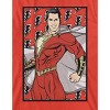 Shazam! Movie Character And Lightning Bolt Pattern Crew Neck Short Sleeve Red Boy's T-shirt - 2 of 3
