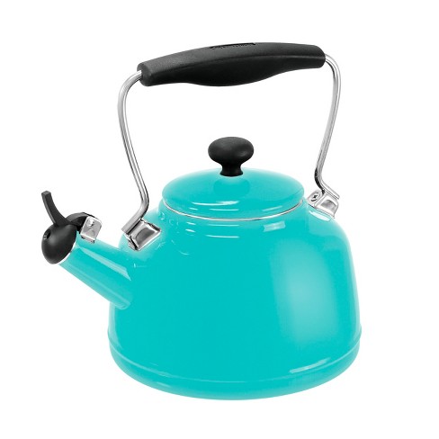 Chantal Vintage 1.7 quart Enamel on steel Teakettle Turquoise Target